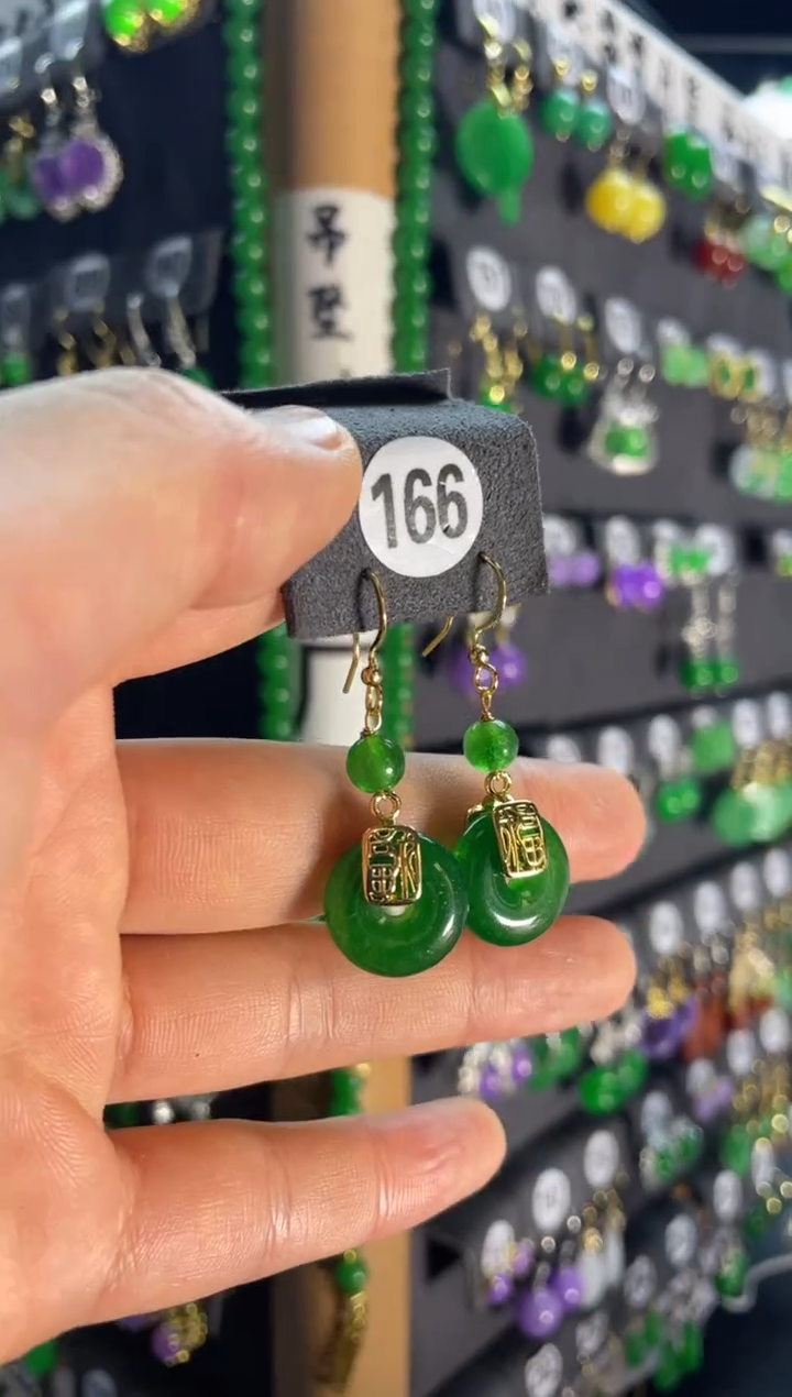 【闪购商品】翡翠颈饰银S925镶嵌166...