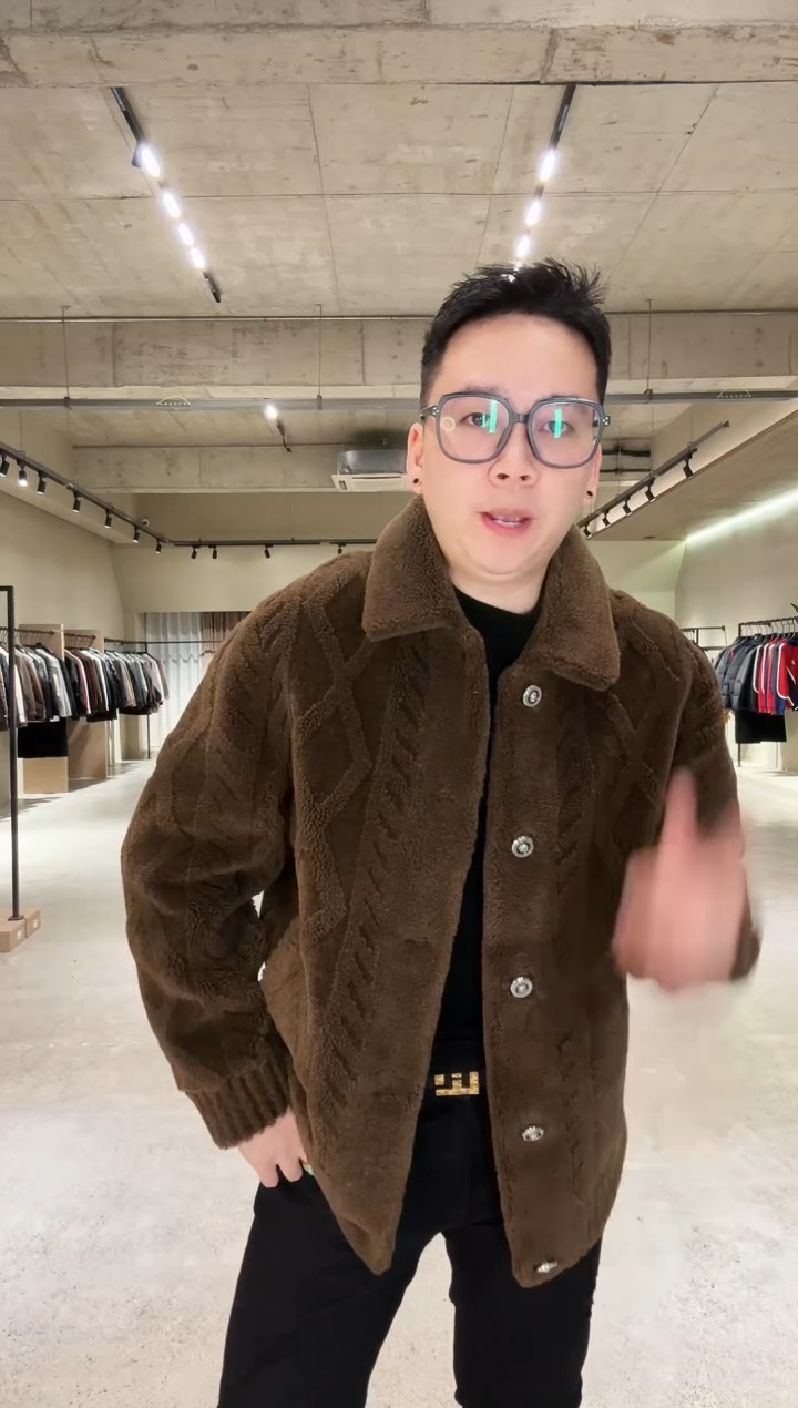 男士羊毛夹克 50码（130-145斤）