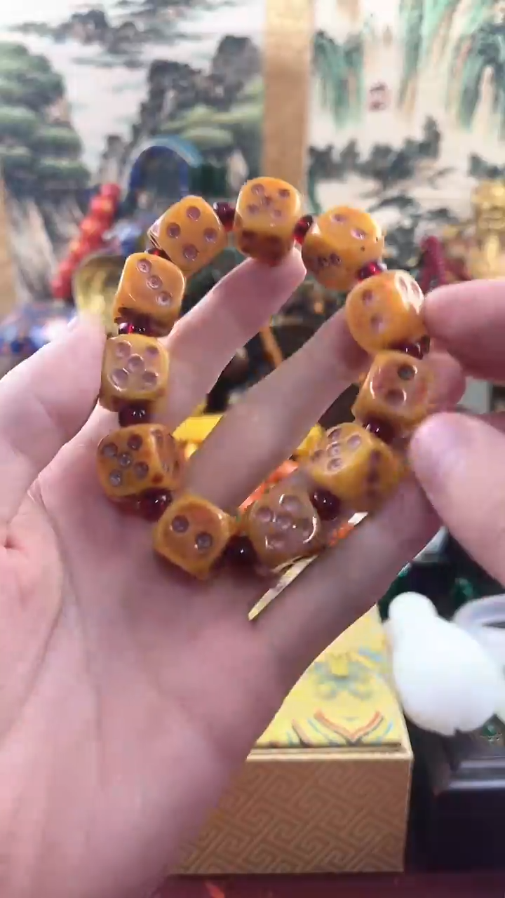 未镶嵌蜜蜡手串【闪购商品】筛子手串18