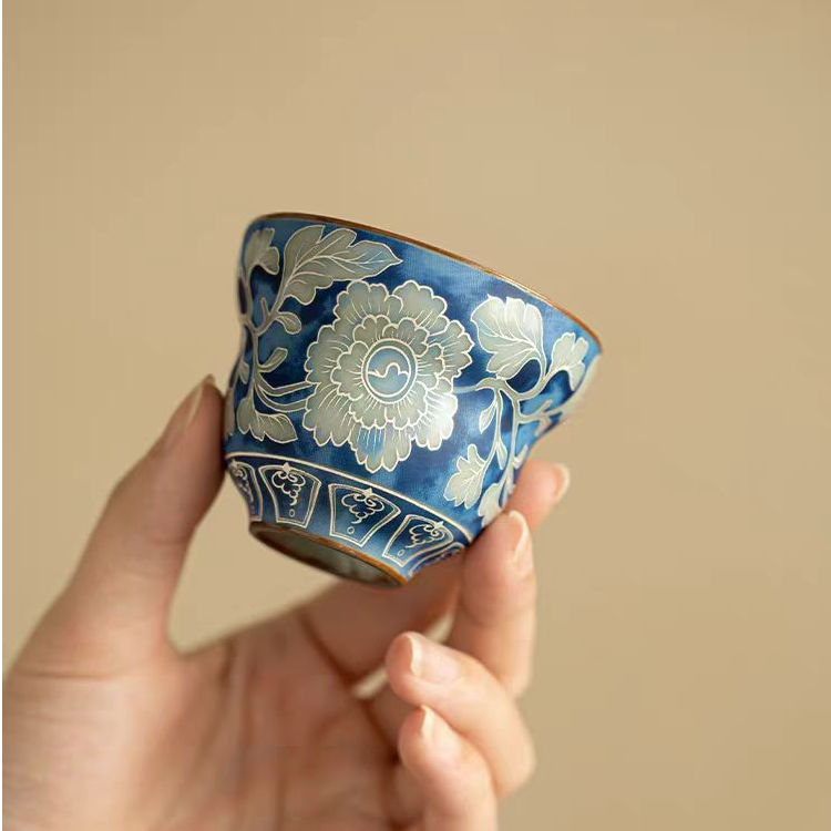元青花葫芦杯一个