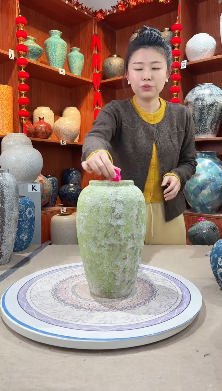 【闪购商品】瓶陶瓷花瓶 无花 a305  