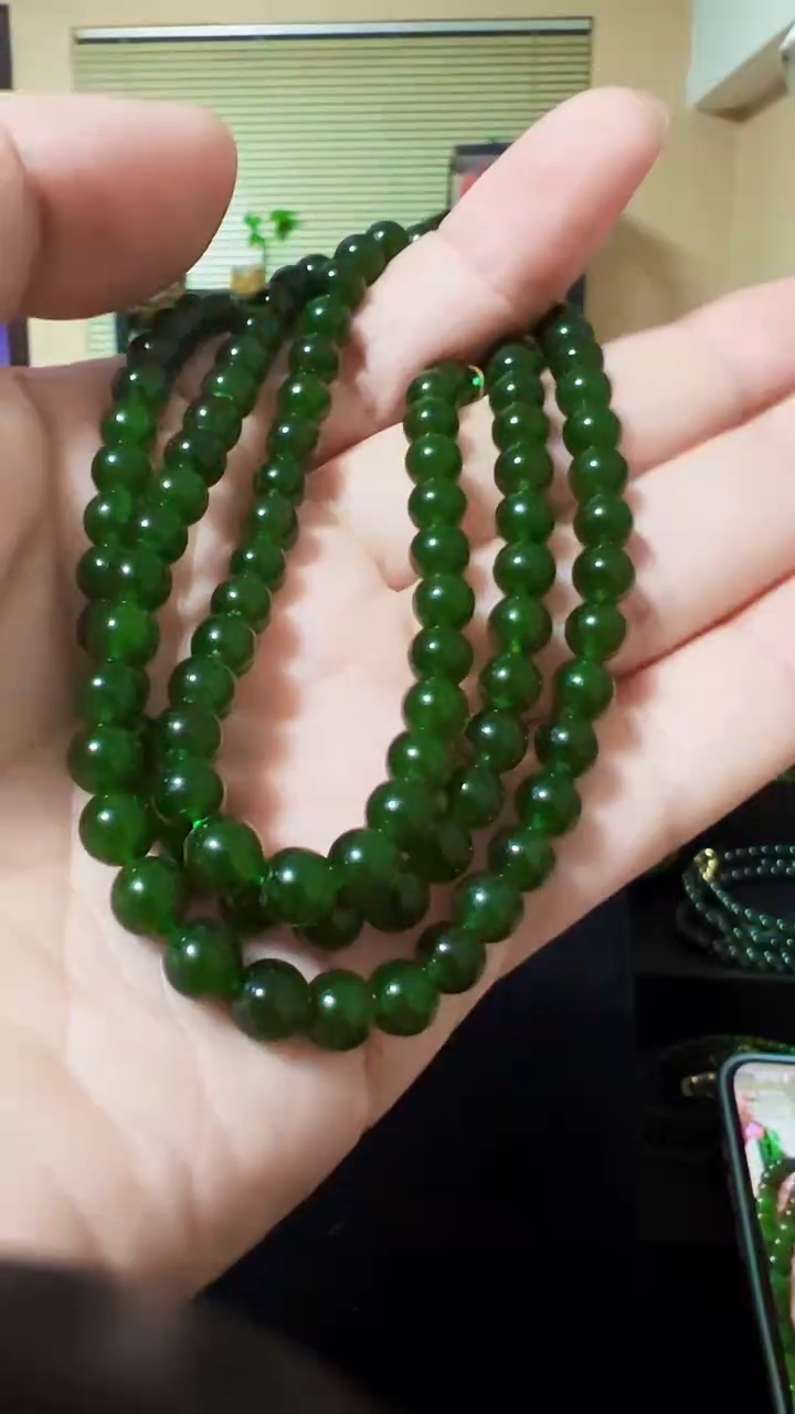 项链未镶嵌和田玉（碧玉）6