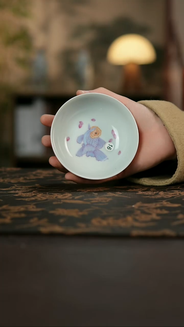 景德镇陶瓷杯碗柴烧多人