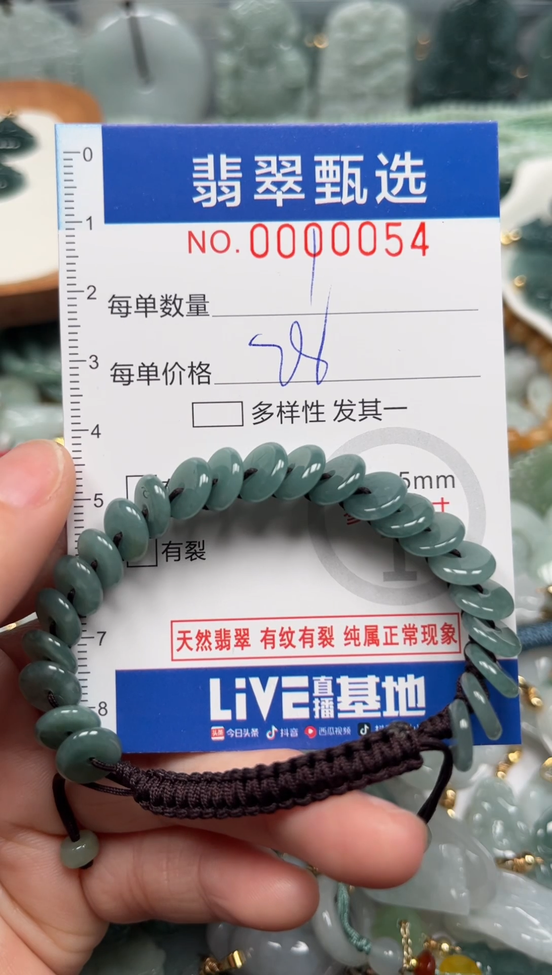 【闪购商品】翡翠颈饰未镶嵌00..0054