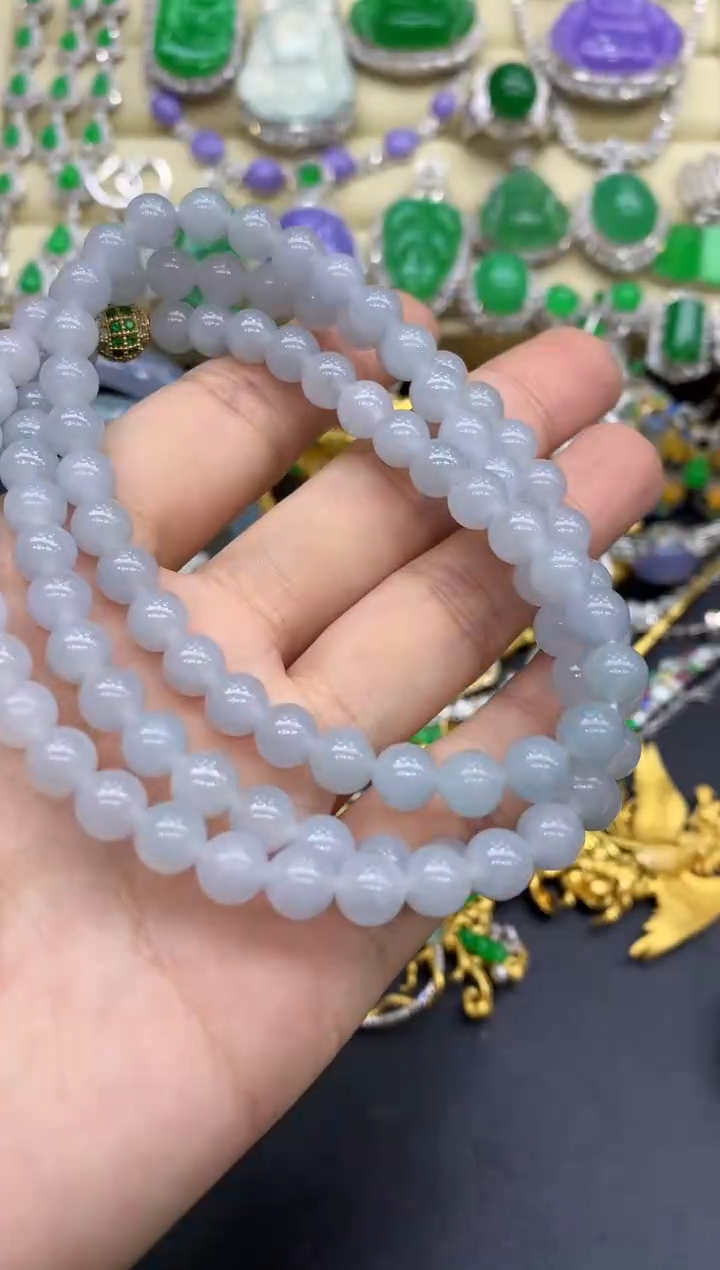 颈饰未镶嵌翡翠426-中国好珍宝