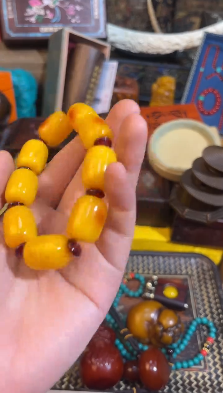 【闪购商品】蜜蜡手链未镶嵌51耶耶耶耶耶耶耶耶