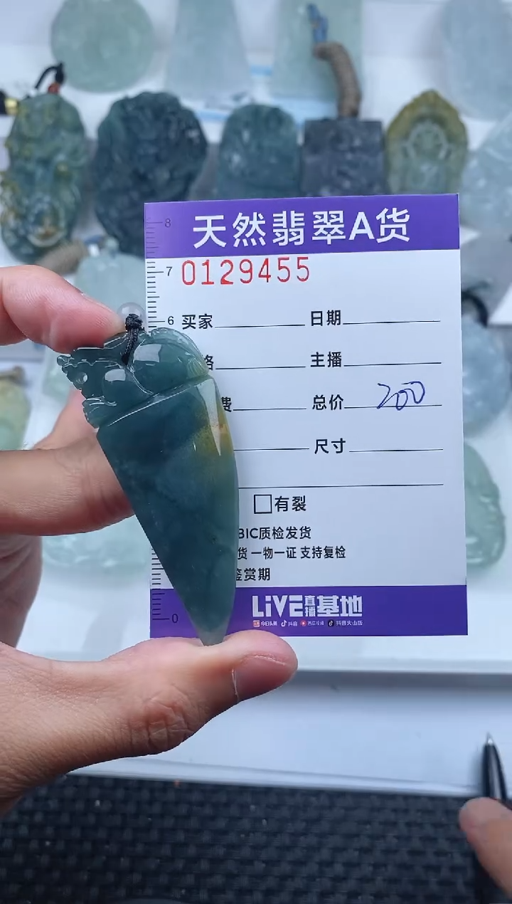 【闪购商品】翡翠颈饰未镶嵌         455