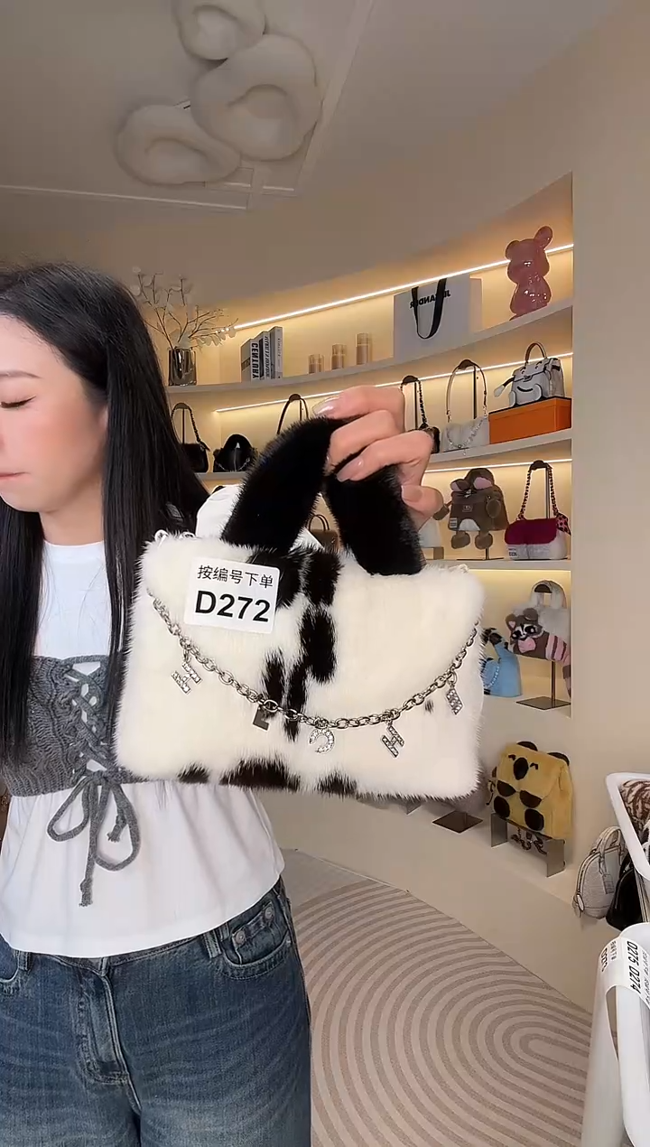 水貂毛【闪购商品】女包D272