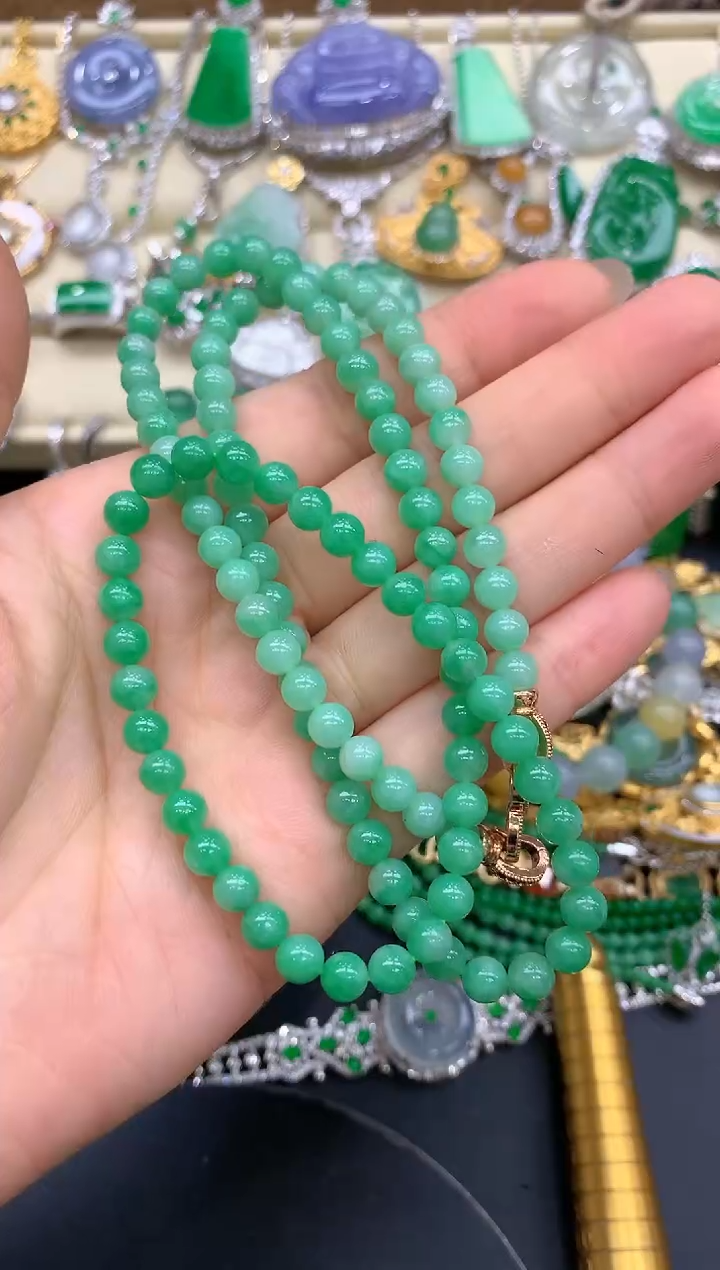 【闪购商品】翡翠颈饰未镶嵌424-中国好珍宝