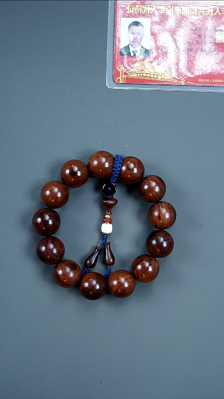 手串/手链黄花梨/降香黄檀迁*18单圈海黄老油梨老料特价