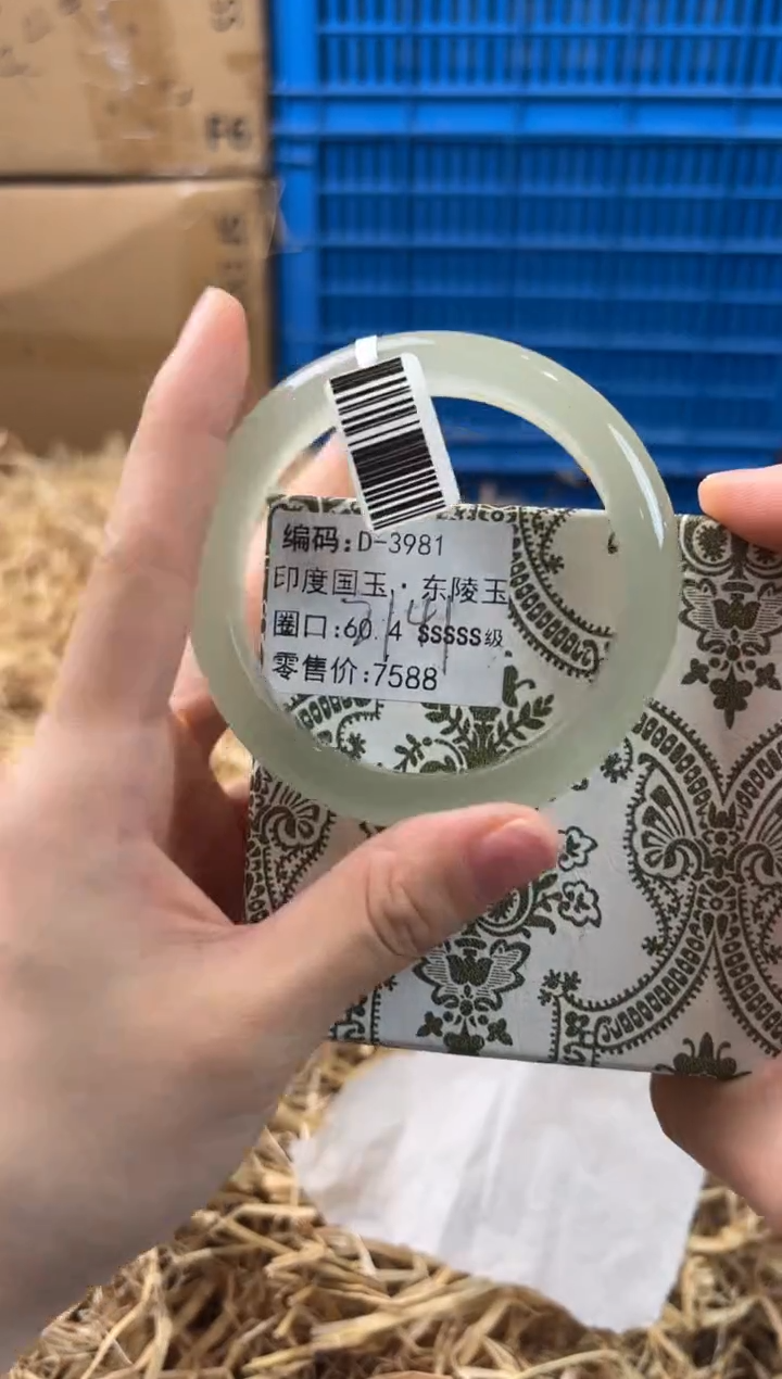 未镶嵌手镯石英质玉D-3981