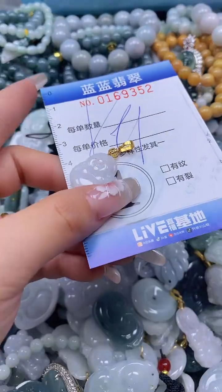 【闪购商品】翡翠颈饰未镶嵌闪购0169352多样性发其一