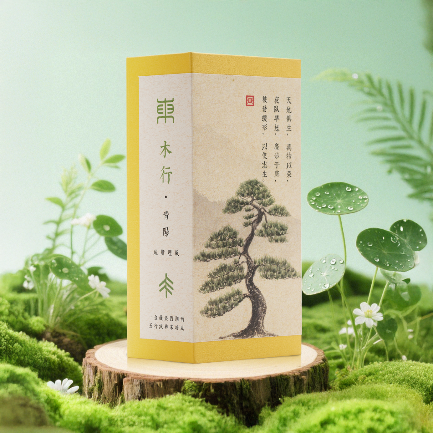 木行线香 青阳·疏肝理气 天然中式熏香养生办公家用高端礼品