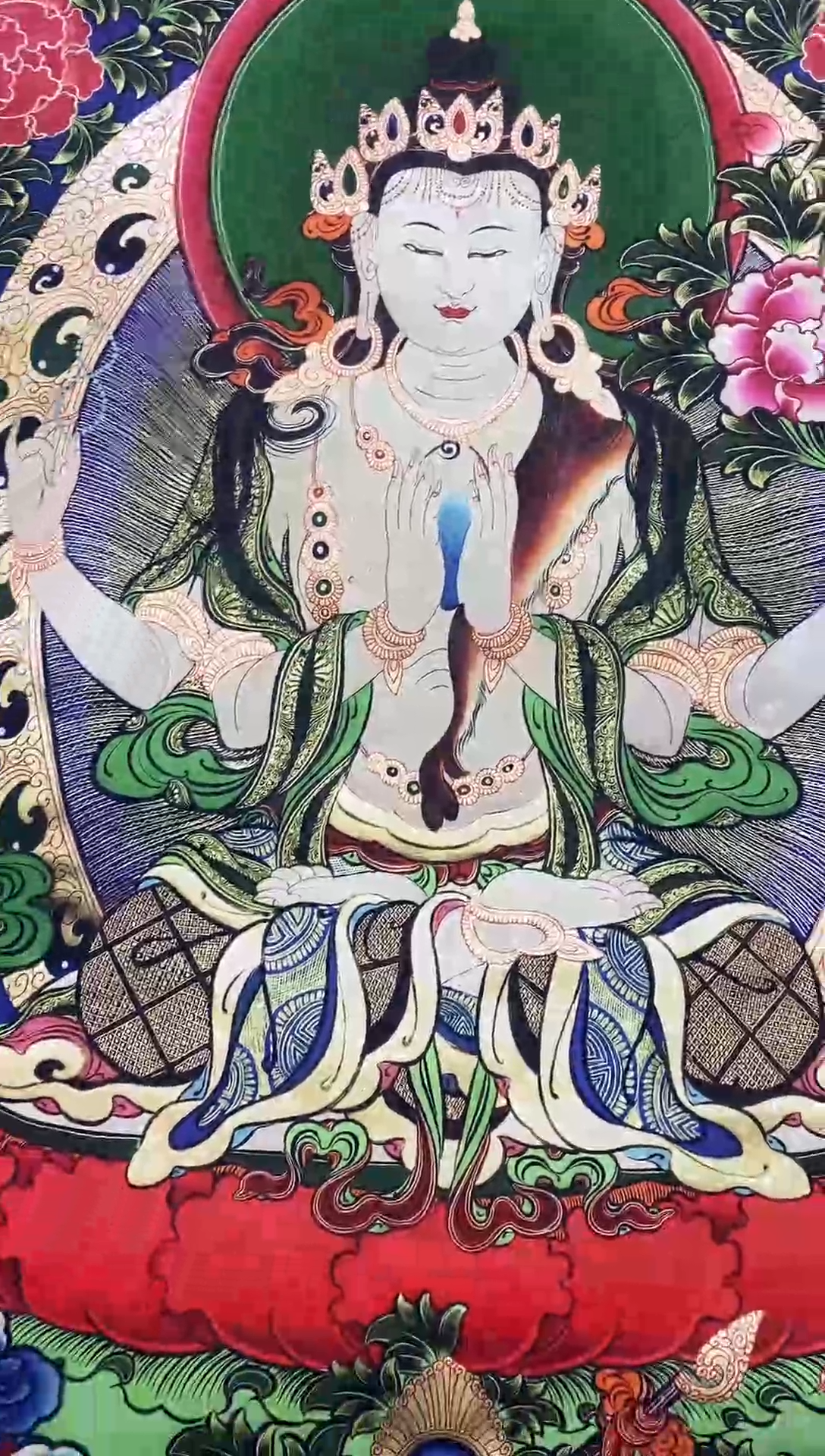 卷轴画精品挂饰 唐卡tk16045