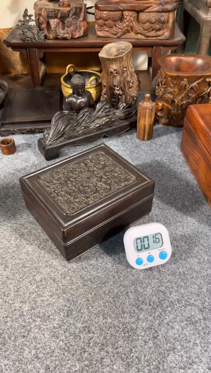【闪购商品】香榧木非常漂亮大气的小盒子
