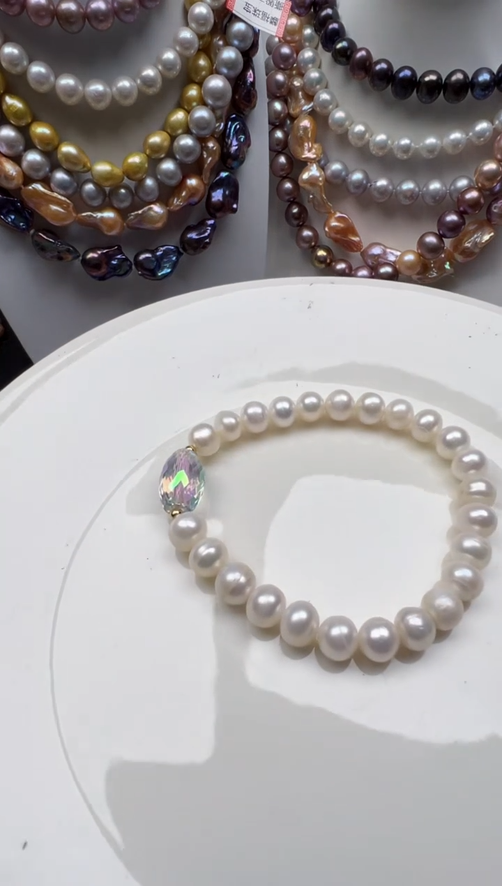 【闪购商品】淡水珍珠颈饰未镶嵌1