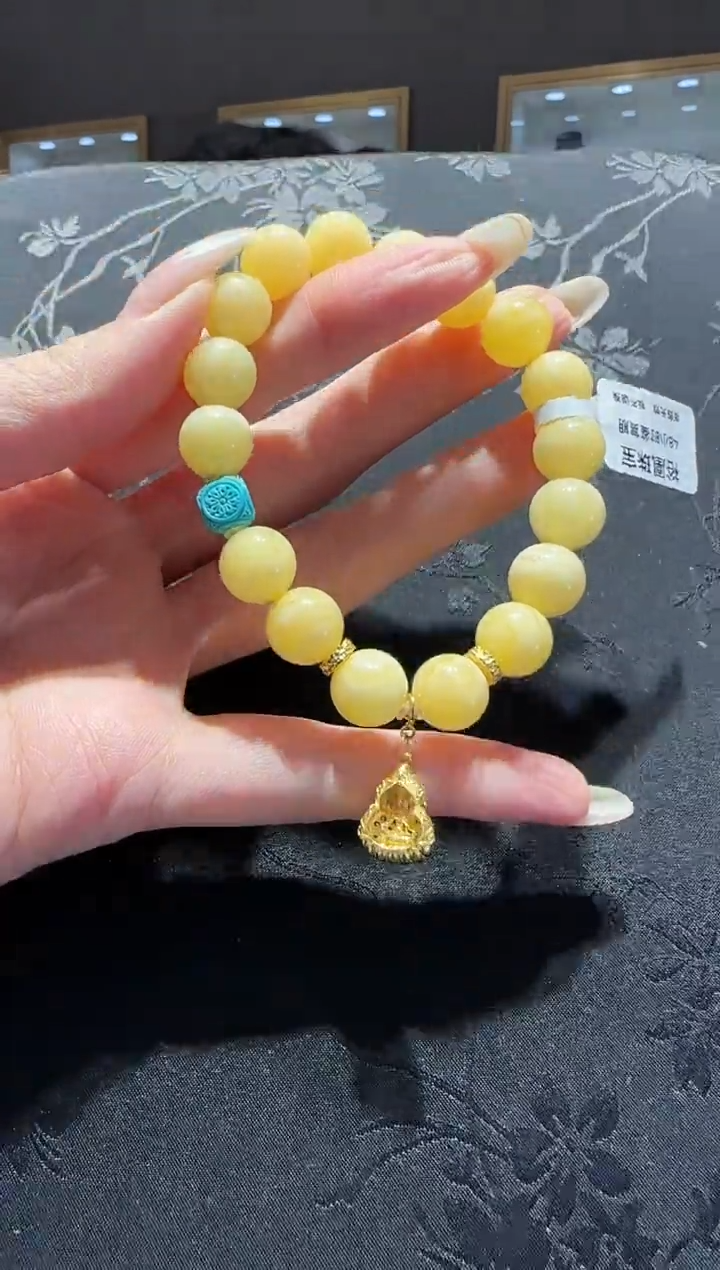【闪购商品】琥珀手串未镶嵌蜜蜡手串设计款