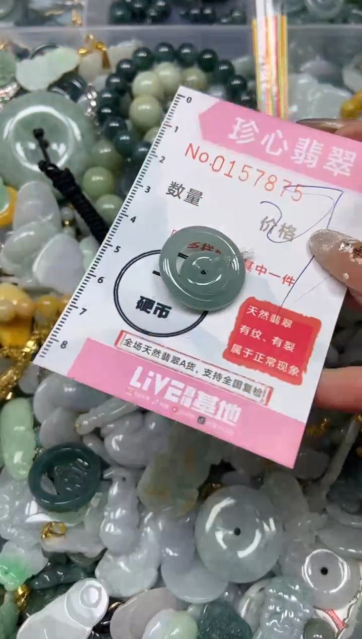 【闪购商品】翡翠颈饰未镶嵌闪购0157875