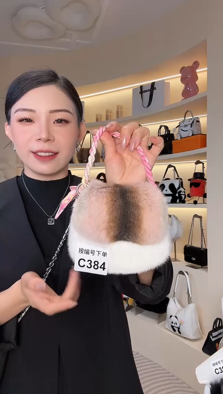 水貂毛【闪购商品】女包C384