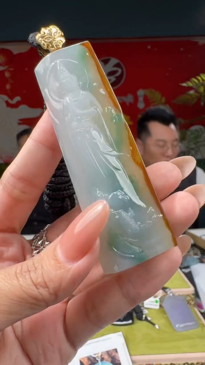 【闪购商品】翡翠颈饰未镶嵌184  /天然a货翡翠