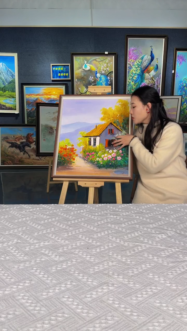 【闪购商品】油画18号 50*60 风景-手绘油画