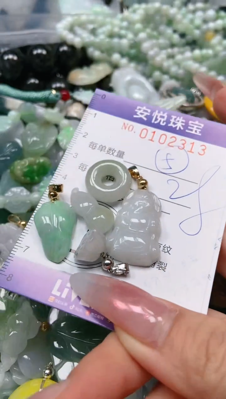 【闪购商品】翡翠颈饰未镶嵌闪购0102313