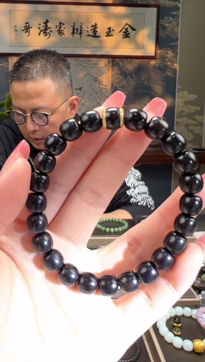 【闪购商品】乌木类手串/手链老型卡9mm