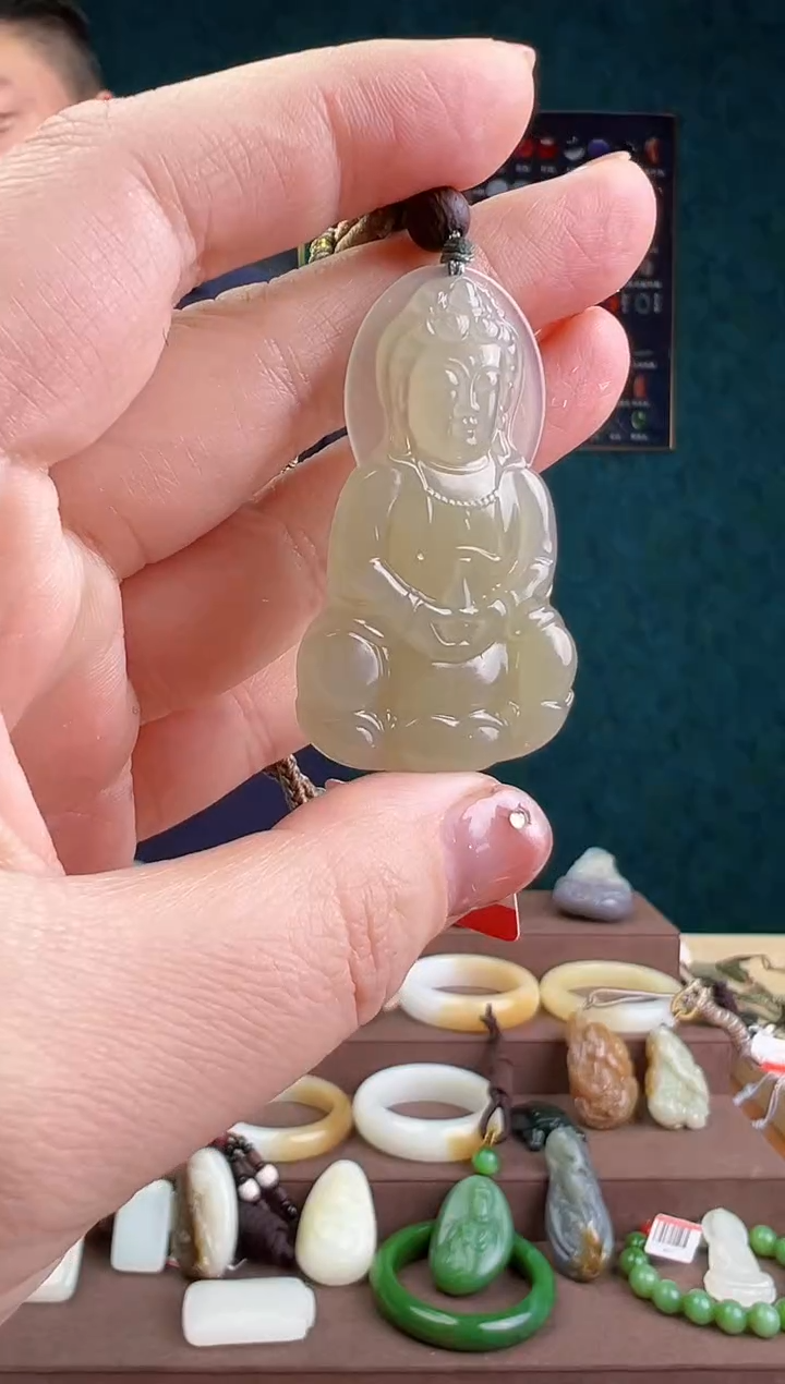 【闪购商品】和田玉颈饰未镶嵌ZZ 拍一发一 多样性发货