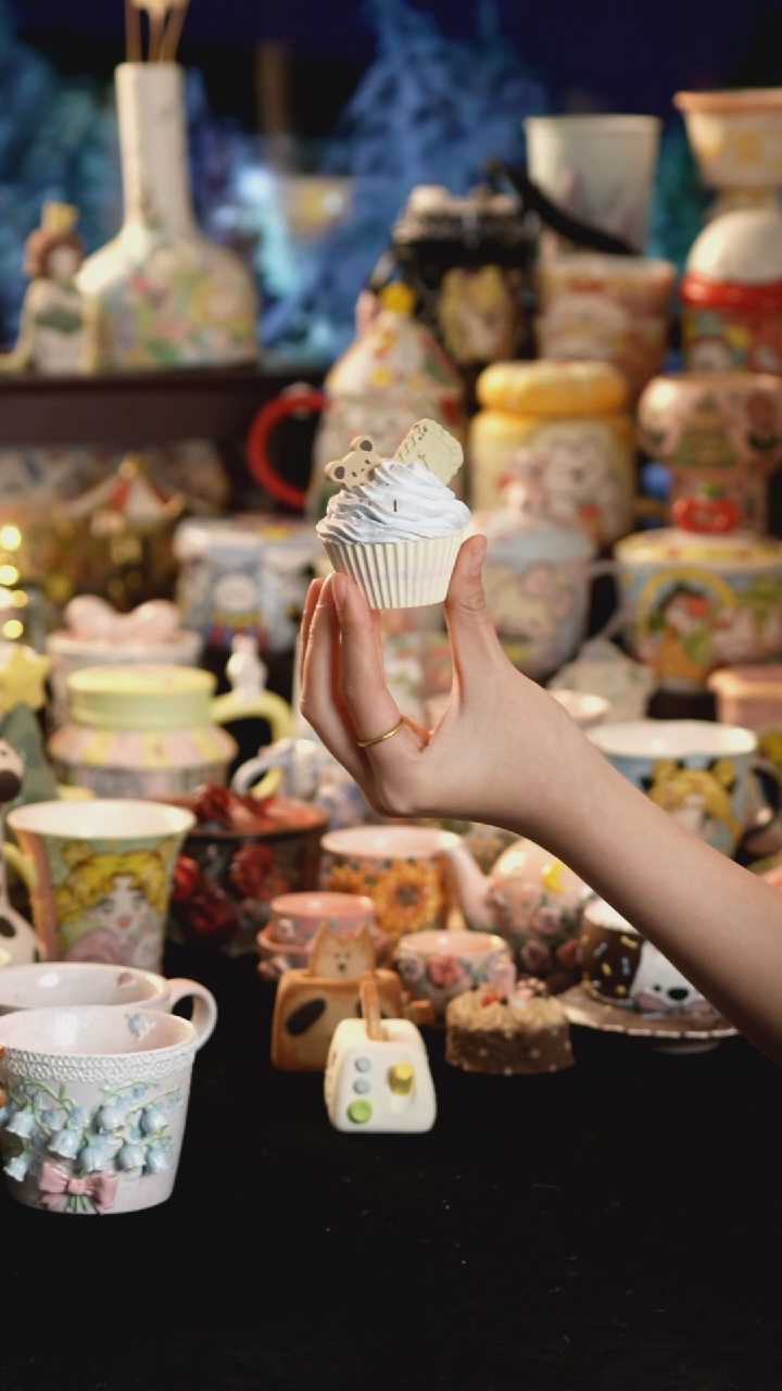 其他陶景德镇釉下彩手绘设计师款陶瓷