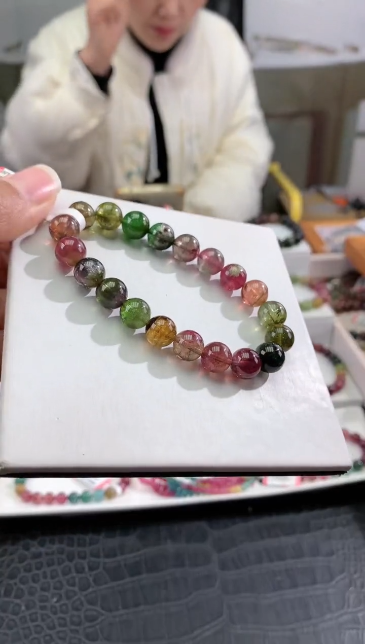 【闪购商品】碧玺手串未镶嵌 多样性发一条
