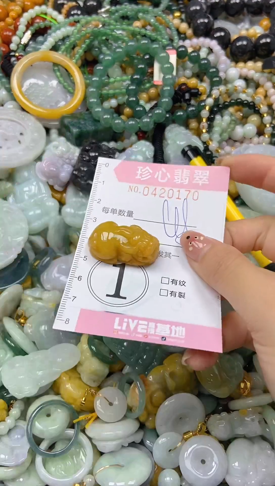 颈饰未镶嵌翡翠闪购0420170