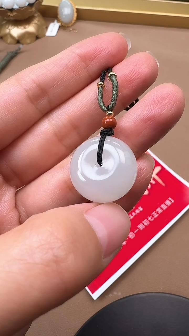 【闪购商品】和田玉吊坠未镶嵌1451平安扣