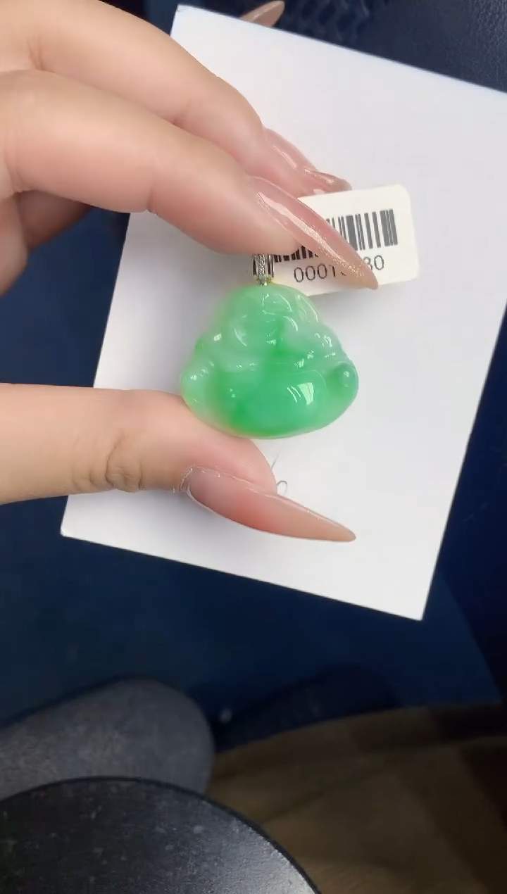 【闪购商品】翡翠颈饰18K金镶嵌000000000