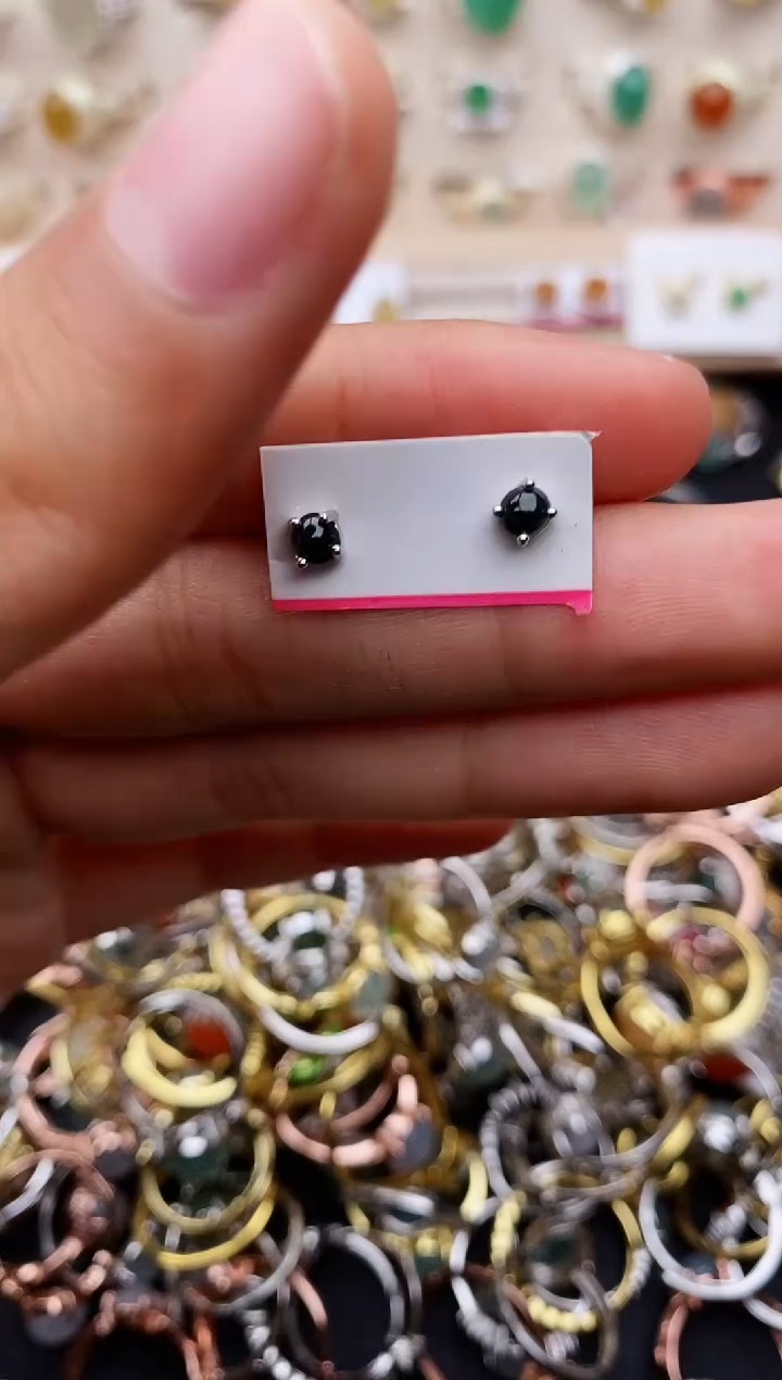 【闪购商品】翡翠戒指银S925镶嵌缅甸翡翠