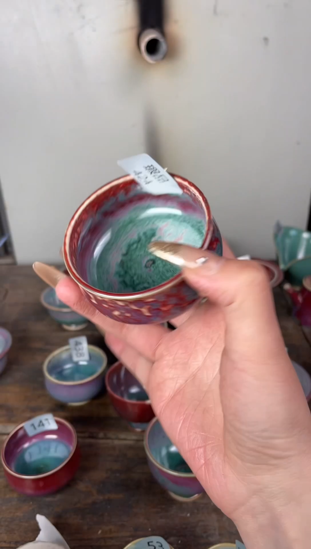 【闪购商品】摆件钧瓷手工茶器窑变