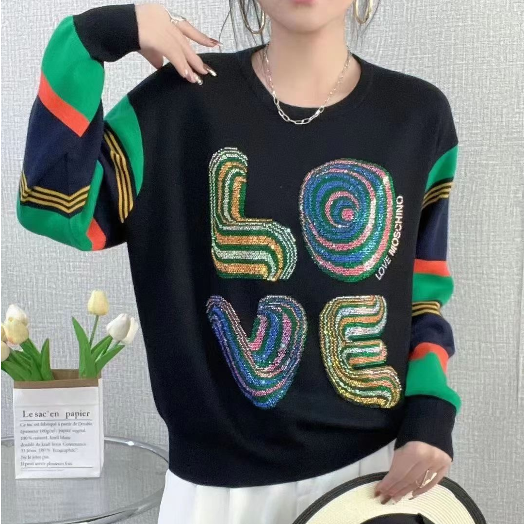 2024新款毛衣女高级轻奢高贵品质女装直播洋气妈妈装上衣针织衫女