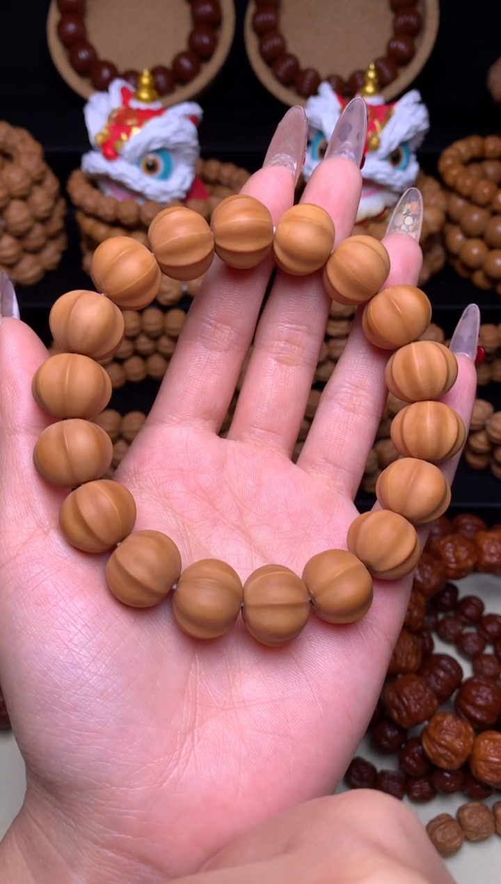 【闪购商品】文玩核桃手串15+磨砂哑光鲨鱼全品