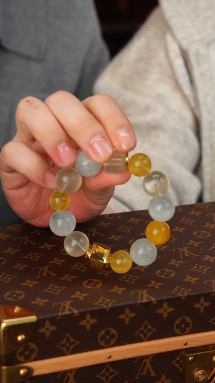 合金手链水晶晴空蜜糖手串