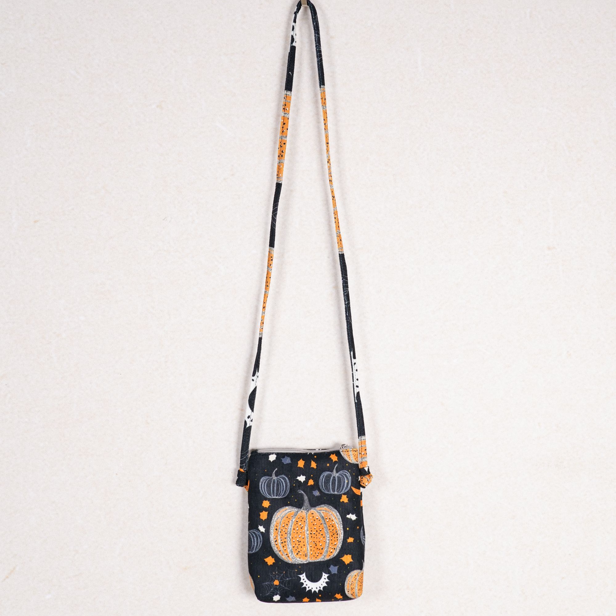 无则艺【长绳手机包】星空南瓜可爱卡通时尚休闲单肩文艺小托特包