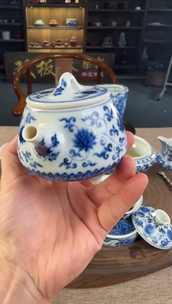 双板桥柴窑双板桥柴窑青花一级