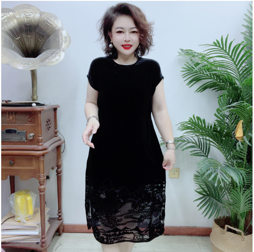 桑蚕丝连衣裙43A2216-1