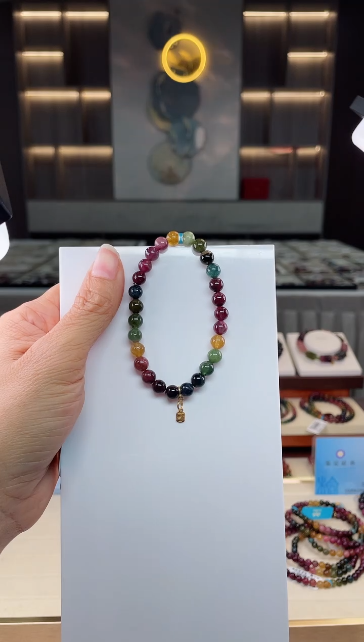 【闪购商品】碧玺单圈手串未镶嵌（多样性发一条）Q