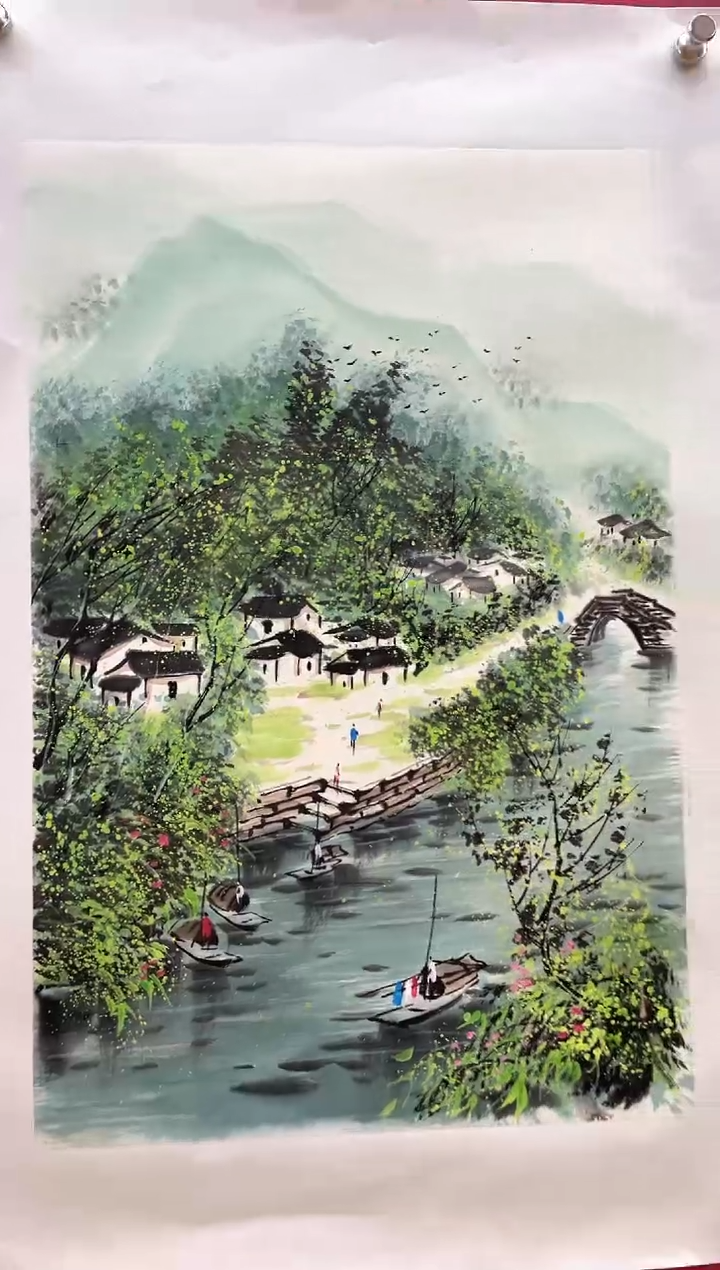 【闪购商品】国画【国画】刘金玉老师亲笔手绘