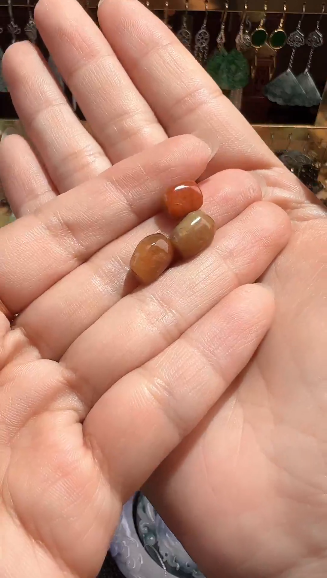 【闪购商品】翡翠耳饰未镶嵌翡翠