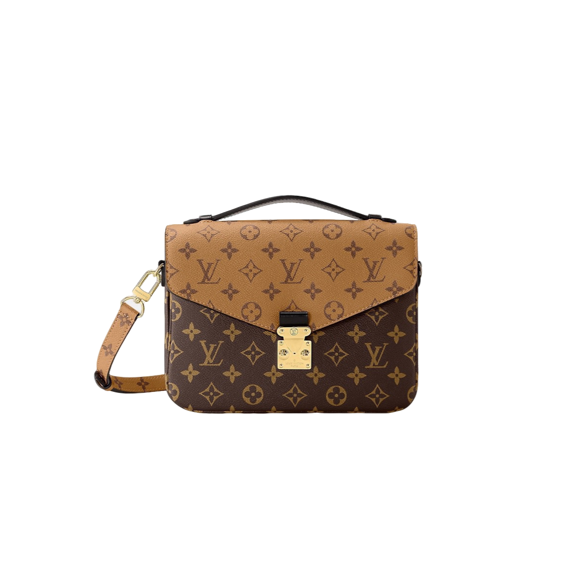 99新 LouisVuitton/路易威登 LV Metis拼色邮差包斜挎包芯片款 