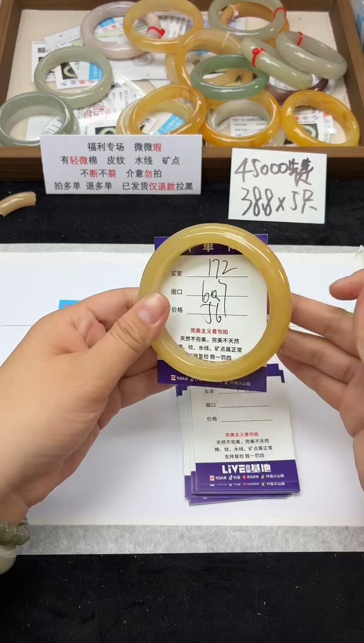 未镶嵌手镯石英质玉172