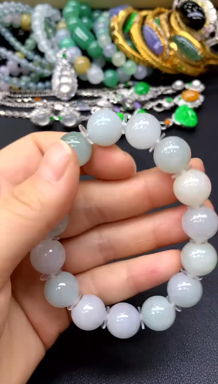 未镶嵌手链翡翠180-中国好珍宝