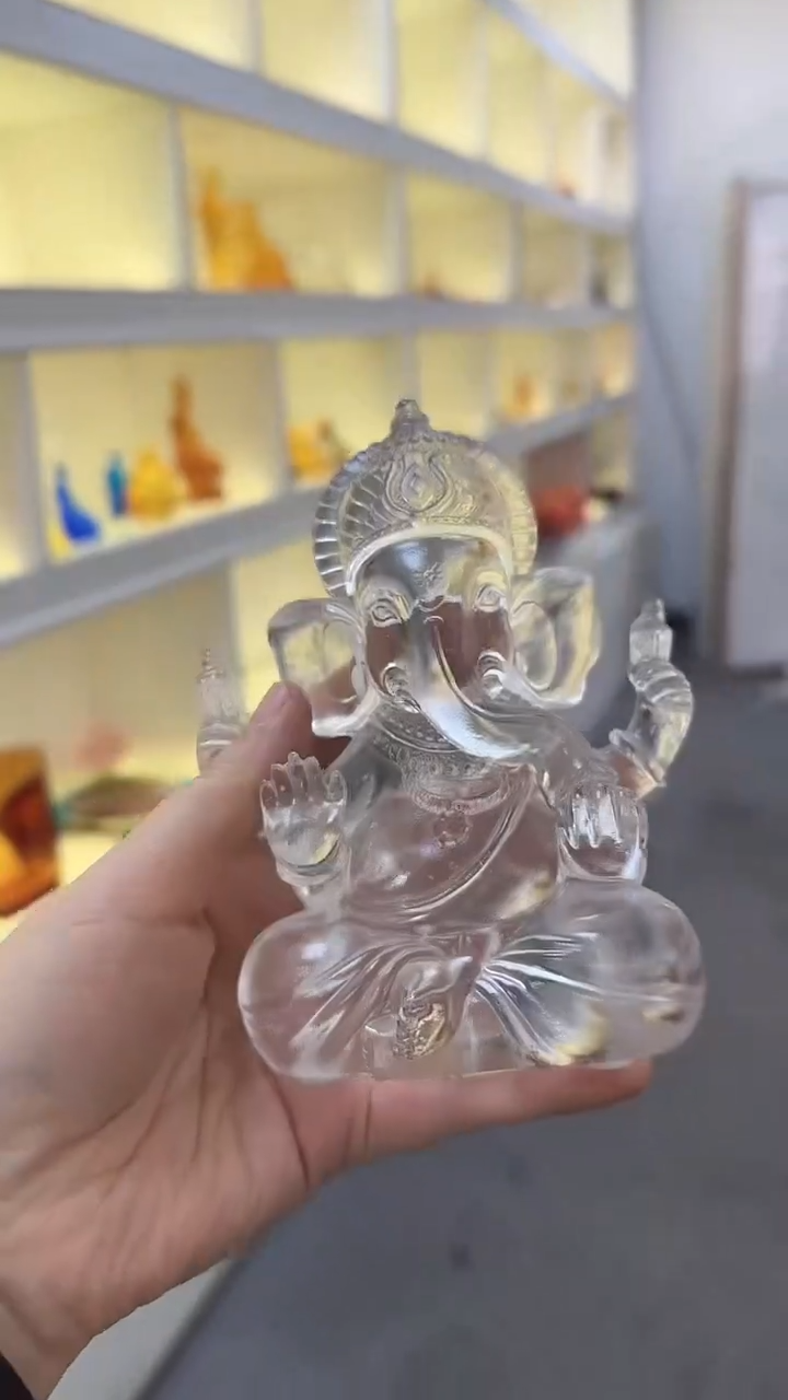 手工艺品琉璃象神