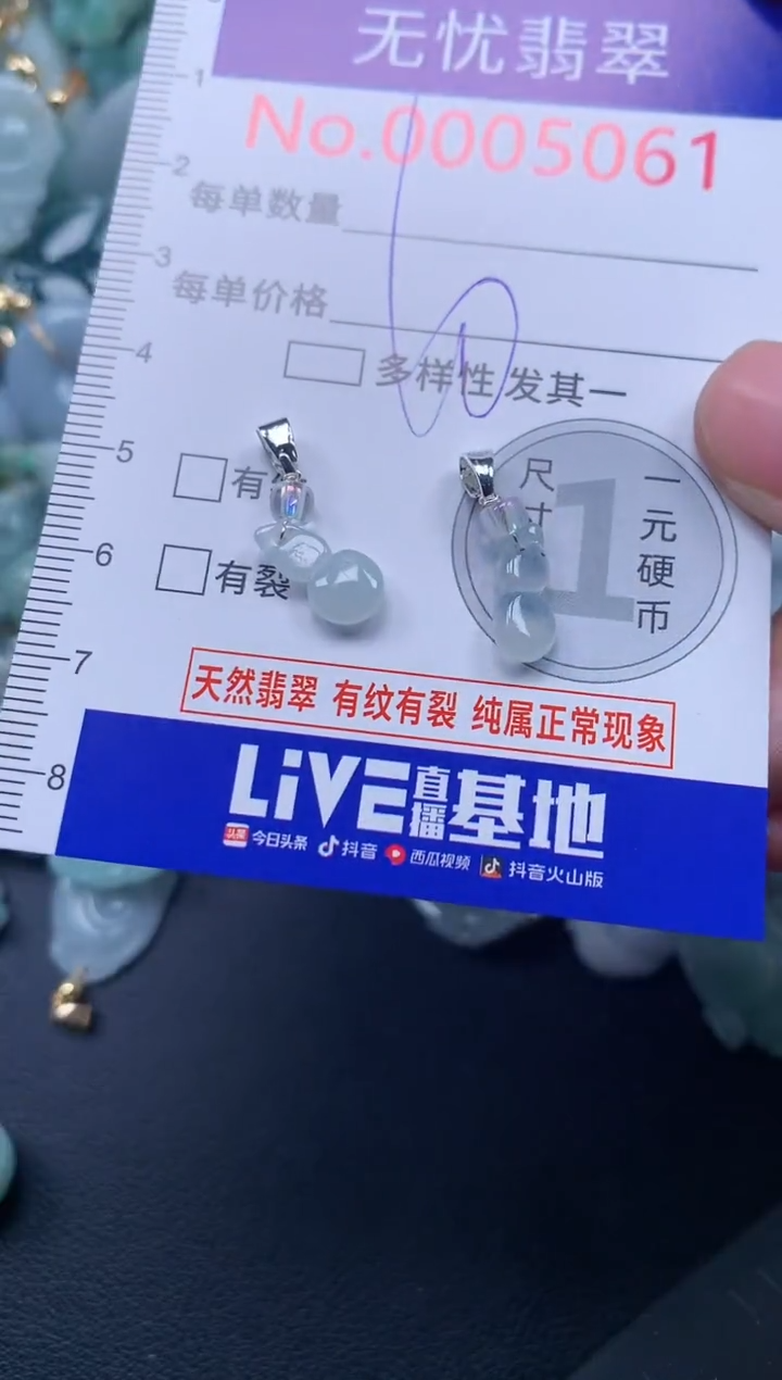 颈饰未镶嵌翡翠5061