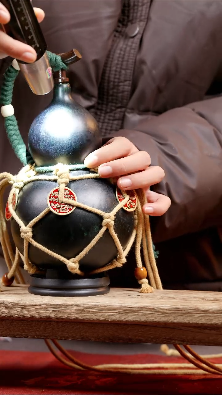 83号纯手工制作天然大漆真葫芦